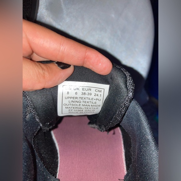 RBX Black and light pink shoes size: 8 - Picture 5 of 7